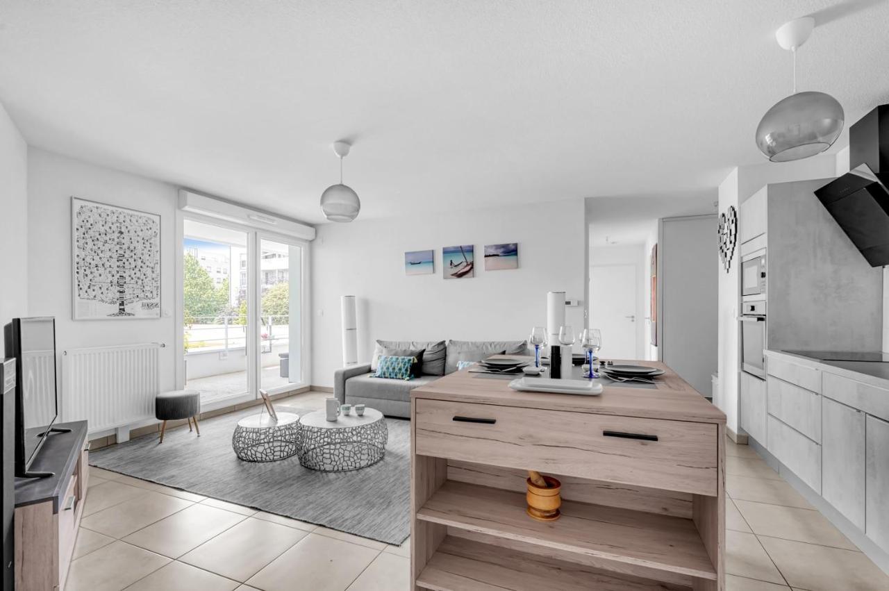 La Marquette - Appartement Avec Balcon Toulouse Bagian luar foto