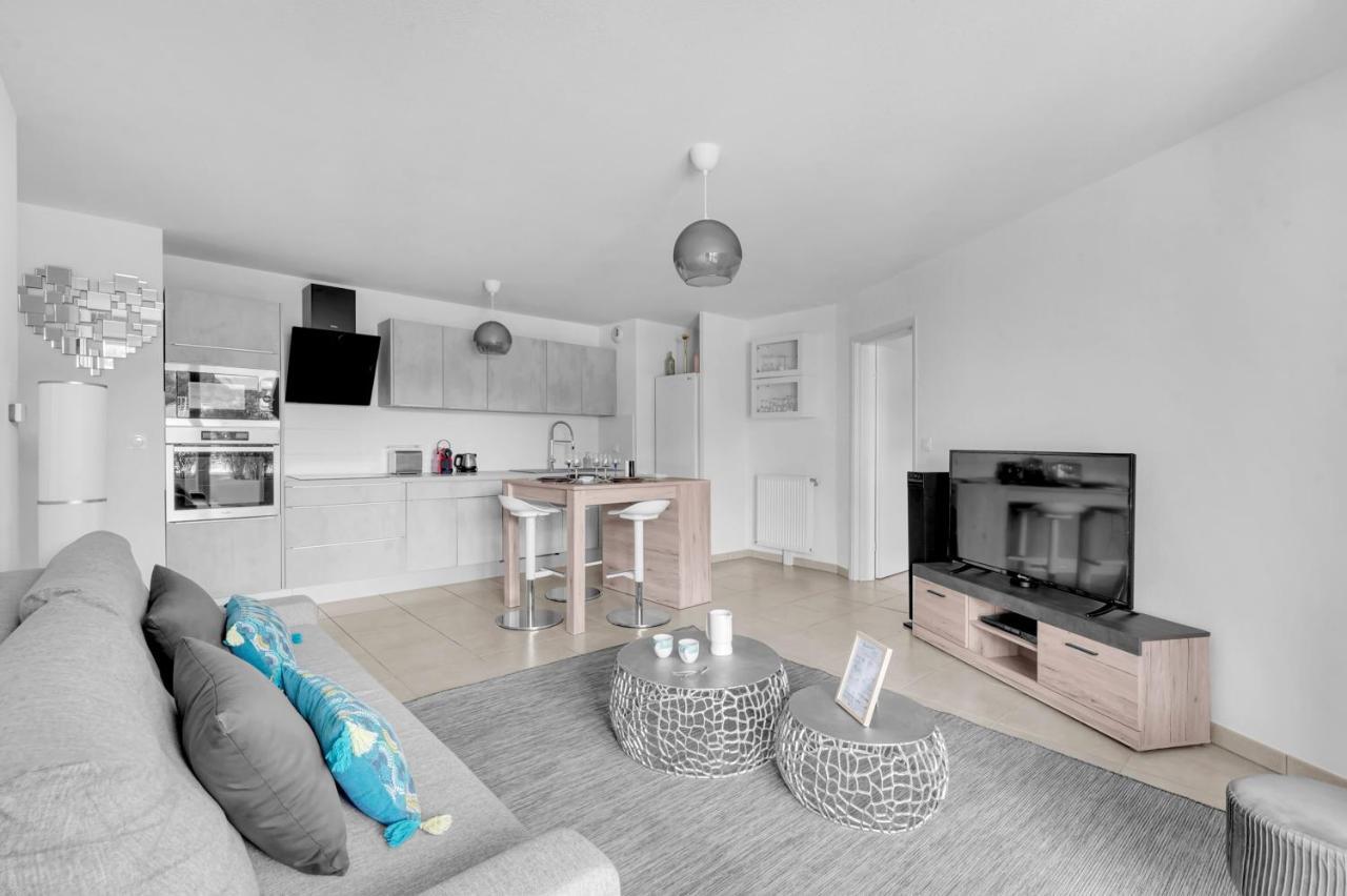 La Marquette - Appartement Avec Balcon Toulouse Bagian luar foto